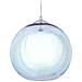 Lampadario Moderno A Sfera In Vetro Argentato Sessera - Foto miniatura 8