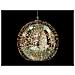 Lampadario Moderno A Sfera In Vetro Argentato Sessera - Foto miniatura 9