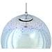 Lampadario Moderno A Sfera In Vetro Argentato Sessera - Foto miniatura 10