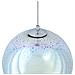 Lampadario Moderno A Sfera In Vetro Argentato Sessera - Foto miniatura 11