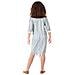 Costume Zombie In Camicia Da Notte Bambina - Taglia: 5 - 6 Anni (115 - 130 Cm)  - Foto miniatura 2