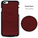Cadorabo Custodia Compatibile Con Apple Iphone 6 / Iphone 6s In Woody Rosso - Hard Case Coperchio Di Protezione In Look Legno Contro I Graffi E Gli Urti - Foto miniatura 6