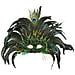 St. Oogmasker Peacock Queen - Foto miniatura 1