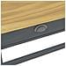 Consolle Hill con 2 Cassetti Grigia 110x45x74 cm Legno Pino - Foto miniatura 5