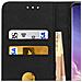 Custodia Samsung Galaxy S10 Portacarte Funzione Supporto Cover Silicone - Nero - Foto miniatura 2