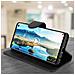 Custodia Samsung Galaxy S10 Portacarte Funzione Supporto Cover Silicone - Nero - Foto miniatura 5