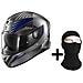 Shark Casco Integrale Skwal 2 Hallder + Passamontagna - Antracite Blu - Foto miniatura 1
