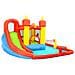 Gonfiabile con Scivolo e Piscina 410x385x220 cm PVC - Foto miniatura 2