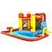 Gonfiabile con Scivolo e Piscina 410x385x220 cm PVC - Foto miniatura 4