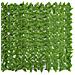 Paravento da Balcone con Foglie Verdi 500x150 cm - Foto miniatura 2