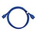 C14 / C13, 16 AWG, 3 m, Maschio / femmina, C14 coupler, C13 coupler, Dritto, Dritto, Blu - Foto miniatura 1