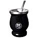 Tazza Maté Nera E Bombilla - 230 Ml - Foto miniatura 1