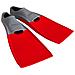 Long Blade Rubber Fins 33/34 Rosso - Foto miniatura 1