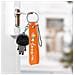 Portachiavi Serie Coreana Squid Game Cinturino In Silicone Arancione - Foto miniatura 5