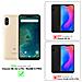 Custodia Compatibile Con Xiaomi Mi A2 Lite / Redmi 6 Pro In Nero Carbone - Coperchio Protettiva Con Chiusura Magnetica, Funzione Stand E Tasca Per Le Carte - Foto miniatura 2