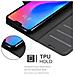 Custodia Compatibile Con Xiaomi Mi A2 Lite / Redmi 6 Pro In Nero Carbone - Coperchio Protettiva Con Chiusura Magnetica, Funzione Stand E Tasca Per Le Carte - Foto miniatura 5