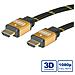 Roline 11.04.5510 Cavo Hdmi 20 M Hdmi Tipo A (standard) Nero, Oro - Foto miniatura 2