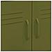 Armadietto Verde Oliva 60x35x49 Cm In Acciaio - Foto miniatura 3