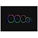 Hanbo Chroma Rgb Processore Kit Di Raffreddamento A Liquido 12 Cm Nero - Foto miniatura 2
