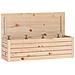 Contenitore Portaoggetti 109x36,5x33 Cm Legno Massello Pino - Foto miniatura 2