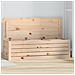 Contenitore Portaoggetti 109x36,5x33 Cm Legno Massello Pino - Foto miniatura 1