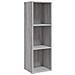 Libreria /mobile Tv Grigio Sonoma 36x30x114 Cm Legno Multistrato - Foto miniatura 2