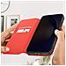 Custodia Per Samsung Galaxy A54 5g Portafoglio Funzione Supporto Video Rossa - Foto miniatura 5