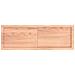Piano Tavolo Marrone Chiaro 120x40x (2-4) cm Rovere Non Trattato - Foto miniatura 6