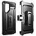 Cover Completa Per Samsung Galaxy S24 Ultra Antishock Con Cavalletto, Nero - Foto miniatura 3