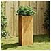 Fioriera Da Giardino 40x34,5x75 Cm In Acciaio Corten - Foto miniatura 5