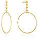 Orecchini Donna Ania Haie E025-04g Argento Puro 3 Cm - Foto miniatura 1