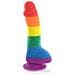 Dildo In Silicone Con Palle Arcobaleno E26956 - Foto miniatura 1
