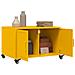 Tavolino da Salotto Giallo Senape 68x50x43,5 cm in Acciaio - Foto miniatura 9