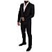 Abito 2 Pezzi Martini Slim Fit Con Motivo Blu - It46 - S - Foto miniatura 4