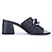 Schwarz Casual Open Sandals Sandali Pelle Scarpe Donna Nero Eu 37, 81.712.27 - Foto miniatura 2