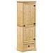 Armadio Corona 55x38x170 Cm In Legno Massello Di Pino - Foto miniatura 1