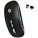 Mouse Silenzioso A Doppia Modalità: Wireless Bluetooth 5.1 Ricaricabile   F - Foto miniatura 3