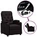 Poltrona Alzapersona Nera In Similpelle - Foto miniatura 2