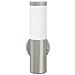 Lampada da Parete Esterna Argento Acciaio Inossidabile IP44 - Foto miniatura 4