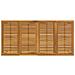 Tavolo da giardino  200x90x75 cm in legno di acacia solido e metallo - Foto miniatura 7