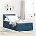 Struttura Letto Pouf con Materasso 90x190 cm in Velluto - Foto miniatura 3