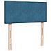 Struttura Letto Pouf con Materasso 90x190 cm in Velluto - Foto miniatura 9