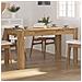 Tavolo Pranzo Artigianale 140x74,5x76 cm Legno Multistrato - Foto miniatura 3