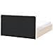 Letto Contenitore Velluto Dreux 180 X 200 Cm Beige Chiaro - Foto miniatura 6
