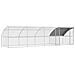 Gabbia per polli Argento 800 x 200 x 198.5 cm Acciaio zincato - Foto miniatura 1