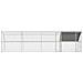 Gabbia per polli Argento 800 x 200 x 198.5 cm Acciaio zincato - Foto miniatura 3