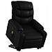 Poltrona Alzapersona Massaggiante Elettrica Nera in Similpelle - Foto miniatura 3