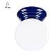 Lampada Da Soffitto Zori Ultramarine Ip44 Sl. 1902 - Minimalist Lampada A Soffitto Oltremare 12x12x16 Cm - Foto miniatura 1