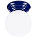 Lampada Da Soffitto Zori Ultramarine Ip44 Sl. 1902 - Minimalist Lampada A Soffitto Oltremare 12x12x16 Cm - Foto miniatura 2