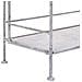 Espositore In Metallo Con 4 Ripiani Grigio 77,47x36,2x179,71h Cm - Foto miniatura 8